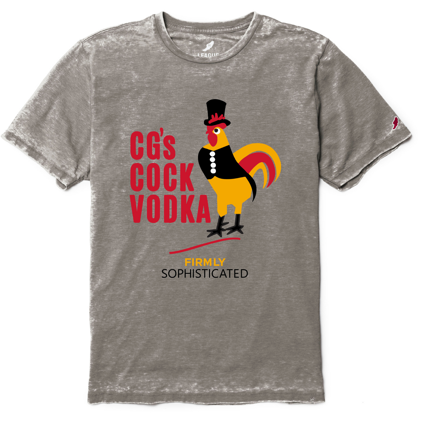 CG's Cock Vodka Men's Burnout Crewneck